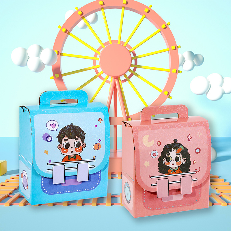盲盒文具书包造型儿童礼物圣诞节生日小孩礼品创意小学生学习用品