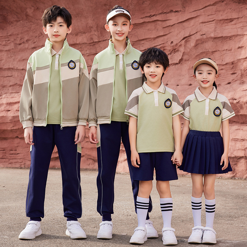 幼儿园园服春秋装长袖儿童男女班服运动服中小学生校服套装两件套