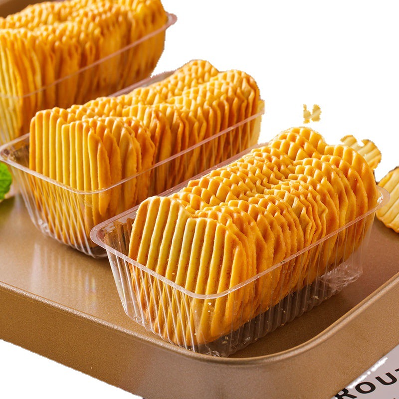 山药薄片饼干零食批发网红休闲食品独立包装一整箱批发