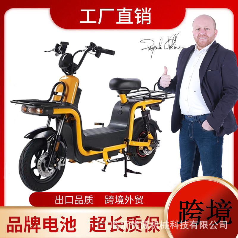超强续航大力王外卖车跨境批发电动车72v600w电机载重拉货电瓶车