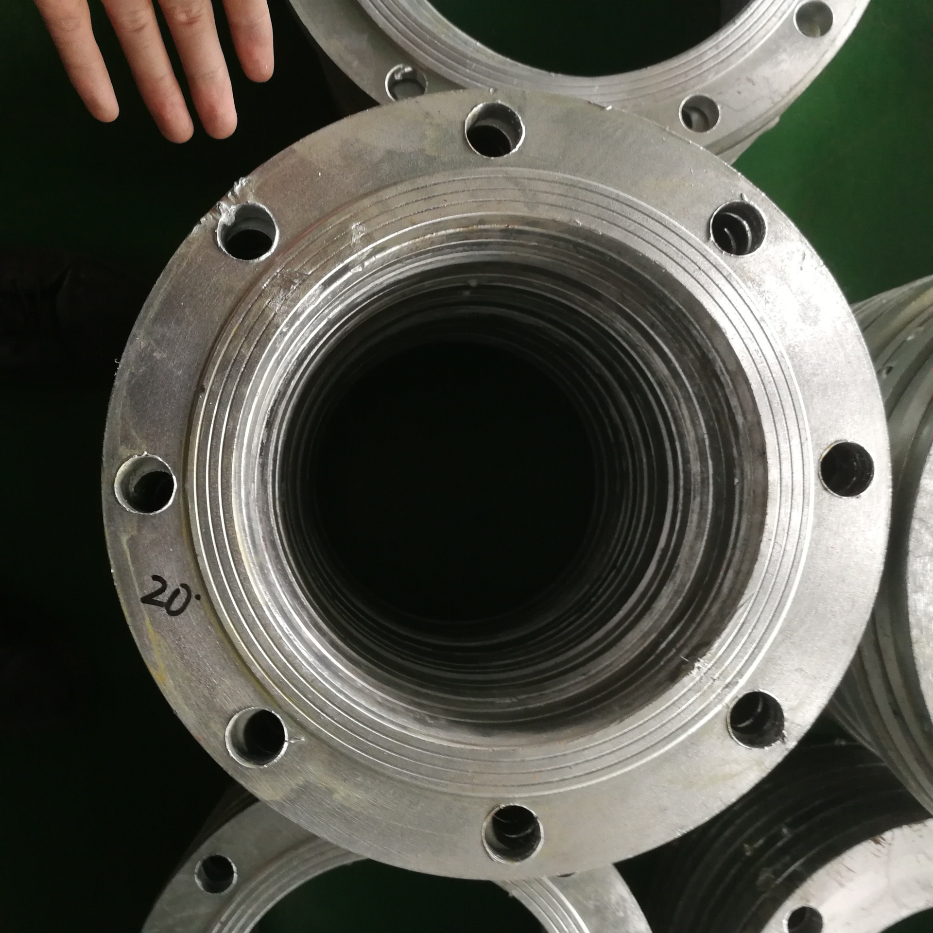 板式平焊法兰管件 不锈钢承插焊高压法兰 碳钢压力容器法兰盘