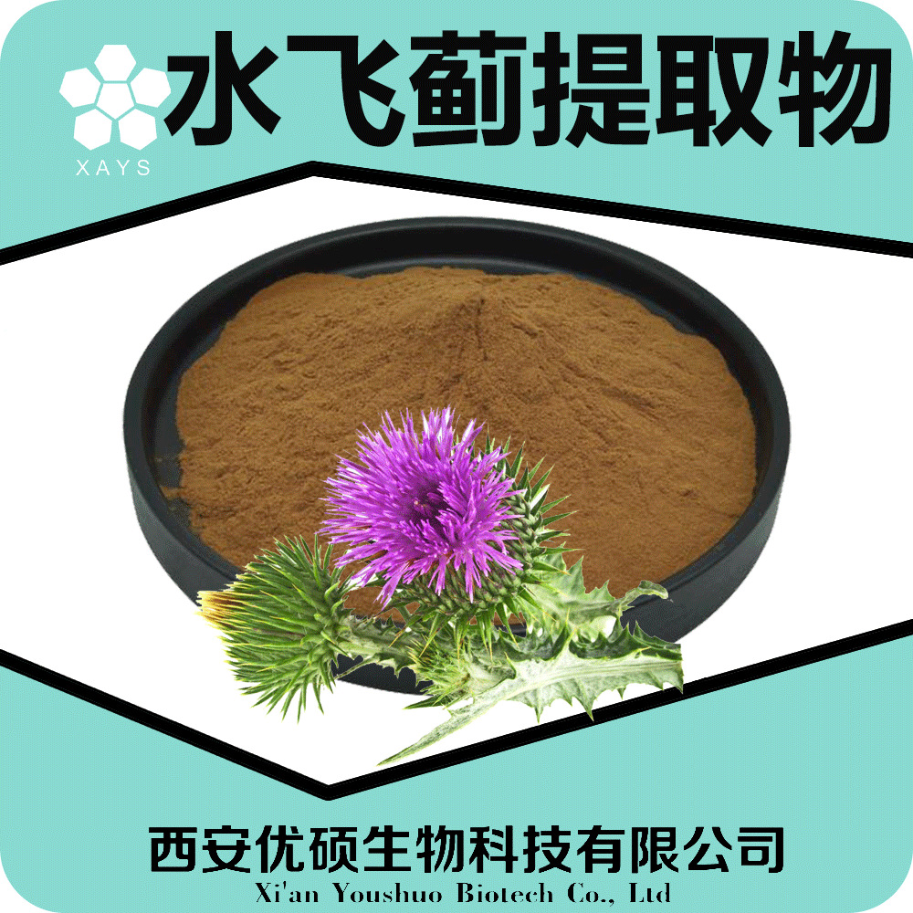 水飞蓟粉水溶粉浸膏sc证工厂现货飞蓟素水飞蓟提取物配方支持