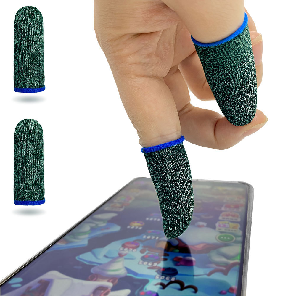 银纤维手指套 游戏手指套 触屏灵敏 保护屏幕 防止指纹磨损