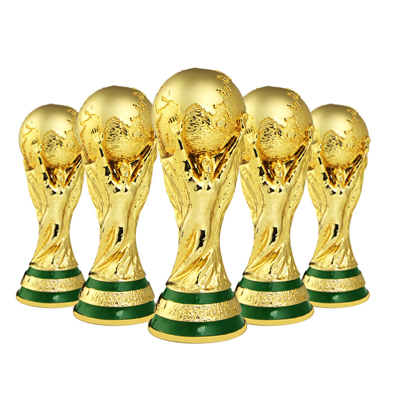 2022 Football World Cup Trophy Model FIFA World Cup Resin Craft Ornament Football Game Trophy