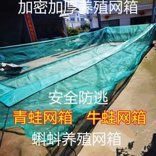 【青蛙 牛蛙折边防逃网箱】养殖牛蛙网养殖 蝌蚪网箱