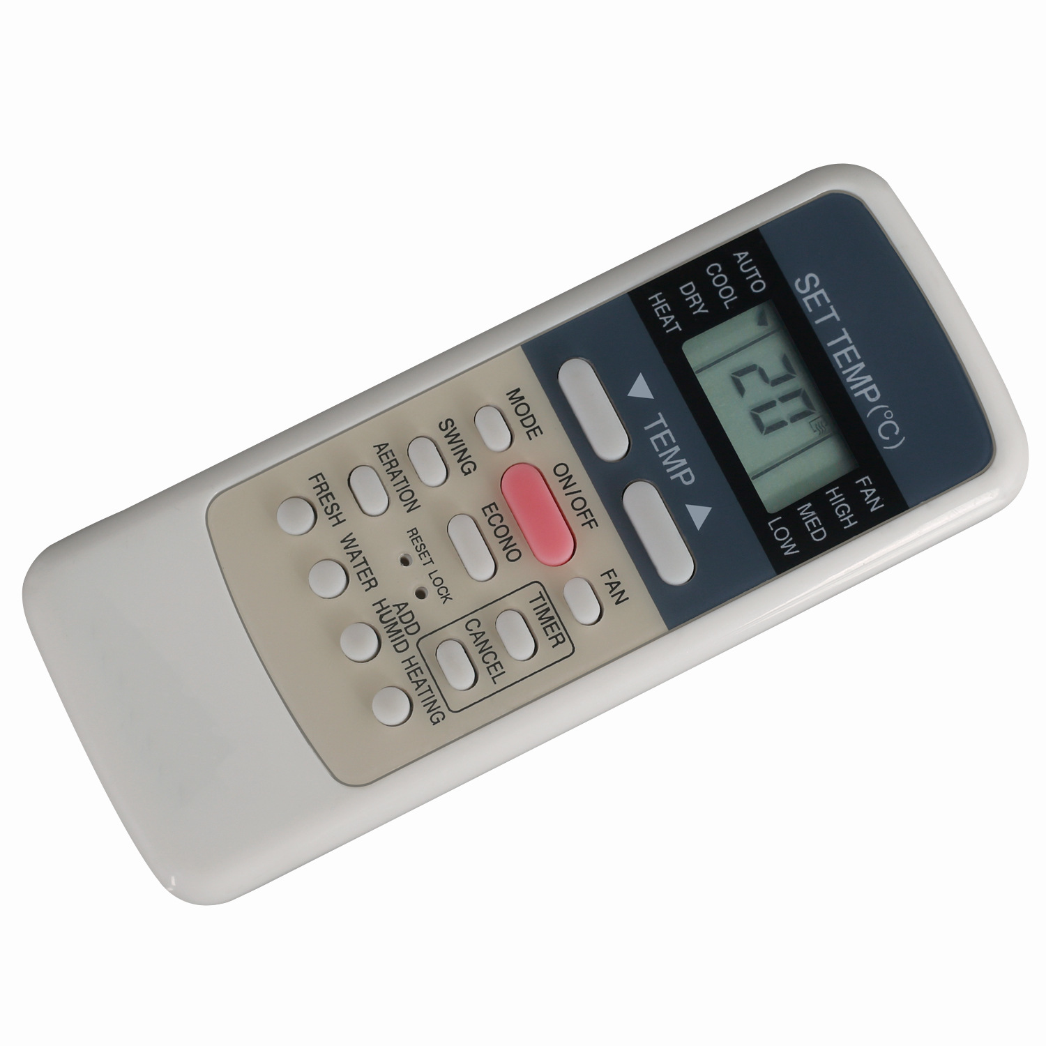 英文版适用于美的空调遥控器r51通用r51c r51d r51e r51f r51bg等