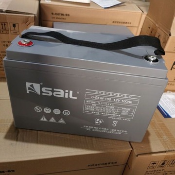 风帆蓄电池6-gfm-10012v100ah直流屏ups,eps用非车辆启动用电瓶