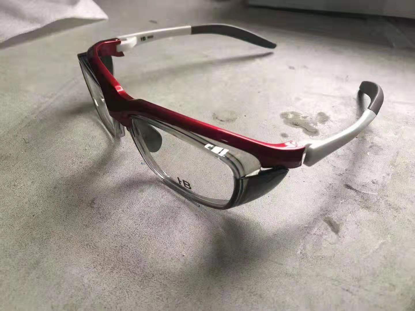 铅眼镜新款x射线高铅防护眼镜介入导管防辐射带侧防近视护目眼镜