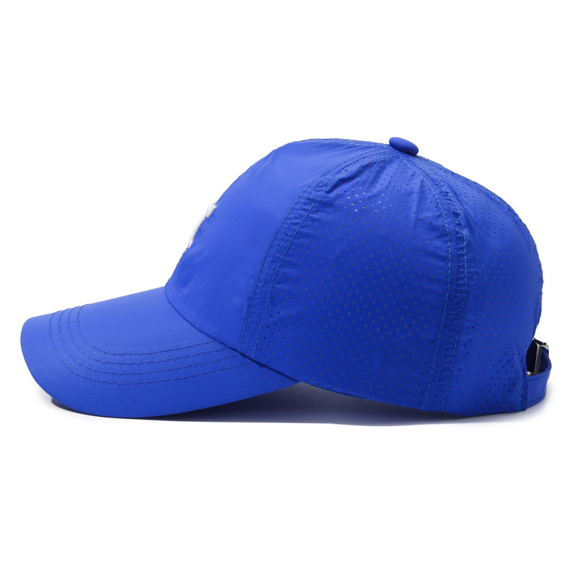 Hat New Men's and Women's Outdoor Breathable Baseball Cap Spring and Summer Sun Protection Letter Peaked Cap Thin Casual Sun Hat