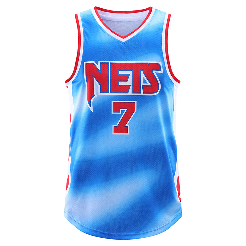 欧文球衣11号篮网城市版杜兰特7号哈登13篮球服套装复古球裤套装