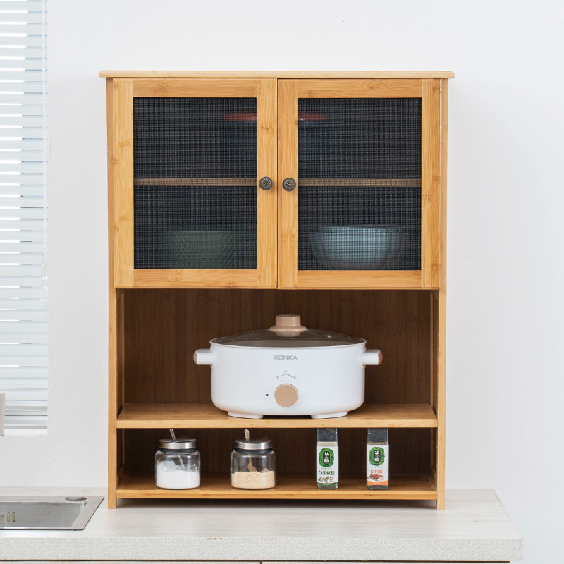 防尘碗柜家用厨房放碗碟餐厨具多层收纳柜子置物架台式桌面柜子