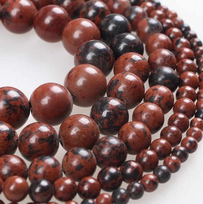 金天鹅石圆珠散珠饰品配件diy杂石珠子diy 手链项链制作d242-阿里巴巴