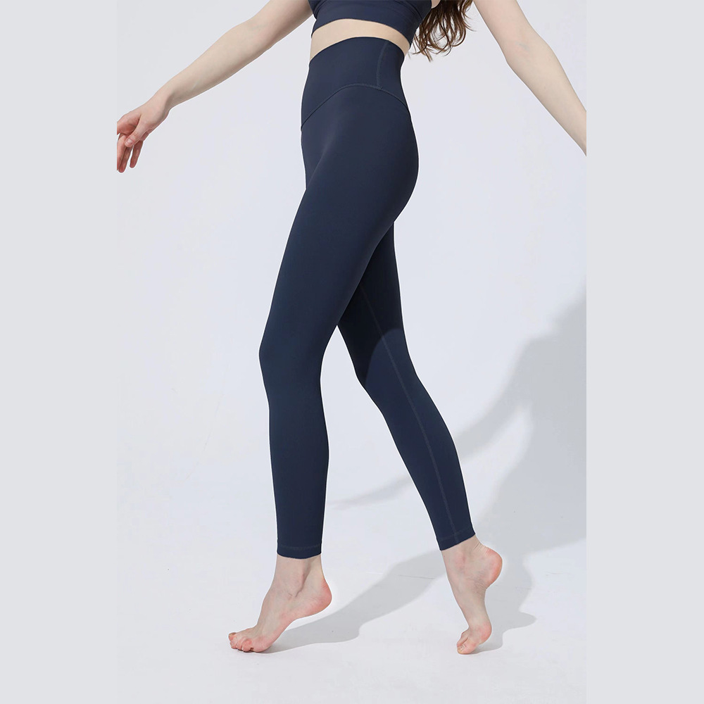 Nuls New No T Line Tight 9 Points Nude Feel Yoga Pants New Color Series Peach Hip Fitness High Waist Yoga Pants Yoga Pants