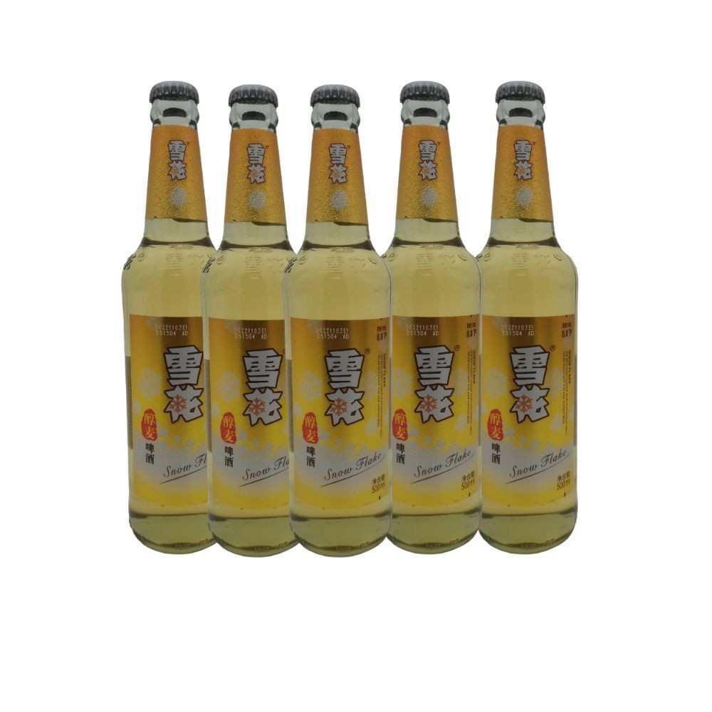 华润雪花醇麦啤酒8度500ml*12瓶/箱-阿里巴巴