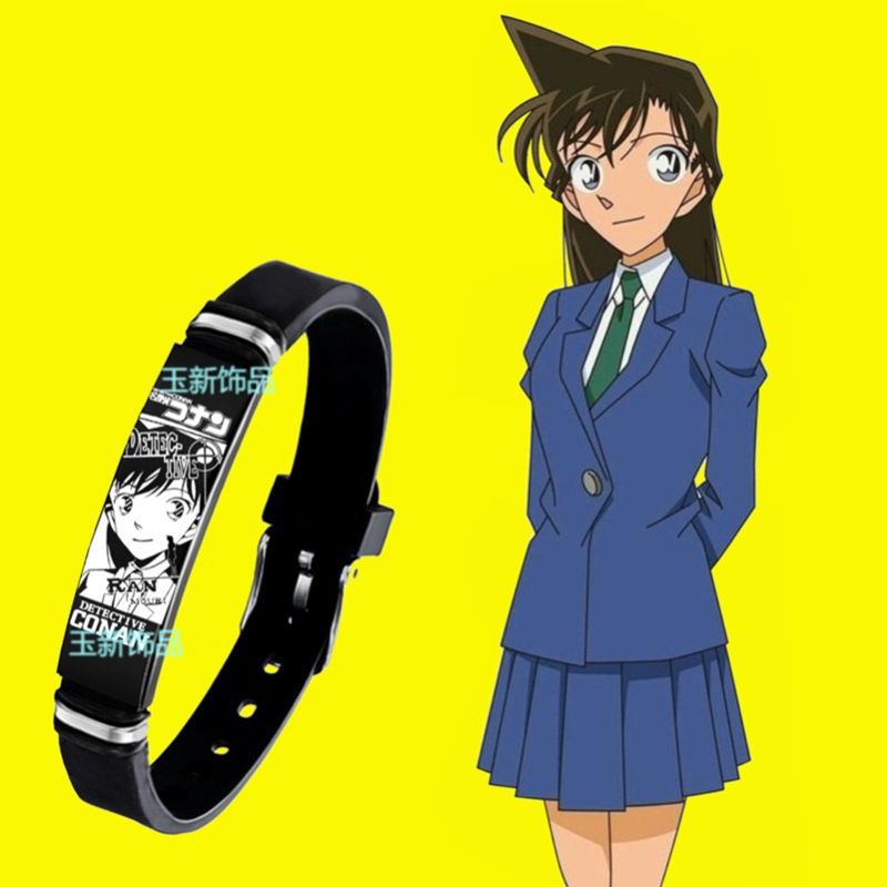 名侦探柯南手环动漫周边怪盗基德工藤新一防水手链手镯生日礼物