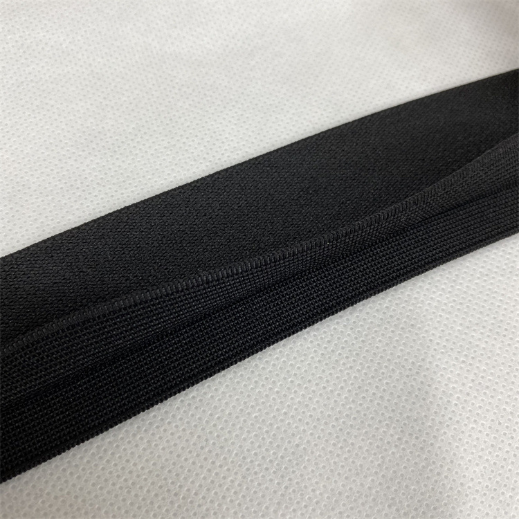 Factory in Stock 4cm Colorful Nylon Open Elastic Band High Elastic Double-Sided Velvet Waist of Trousers Skirt Waist Elastic Band