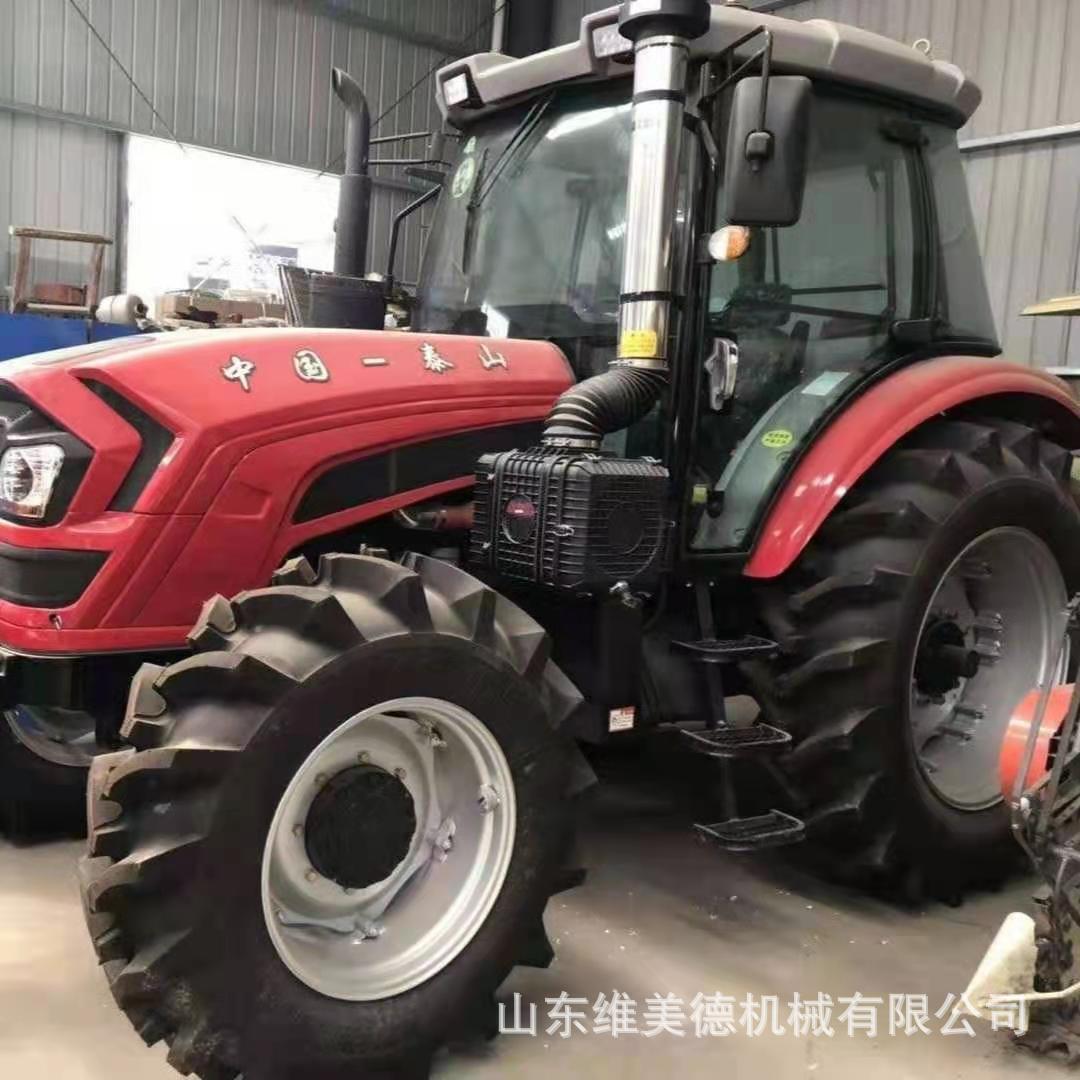 泰山1804农用四轮拖拉机 潍柴发动机 空调驾驶室 可提档过户