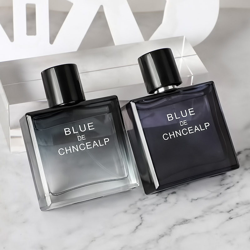 Internet Hot Dixianger Blue Men's Perfume Long-Lasting Light Perfume Ocean Wooden Fragrance Blue Cologne Wholesale