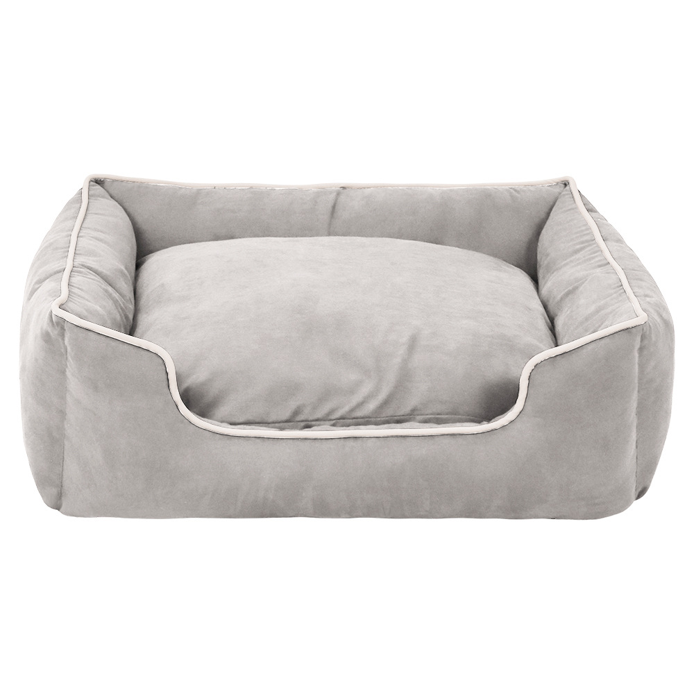 Factory Wholesale Candy Color Pet Bed Sofa Dog Bed Cat Nest Poodle Kennel Winter Warm