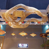 Non-standard customized hotel Allotype a chandelier Artwork engineering customized modelling Bamboo Bamboo weave decorate