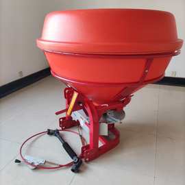 启泰抛撒均匀的撒肥机 四轮拖拉机后置施肥器 600公斤颗粒扬肥机