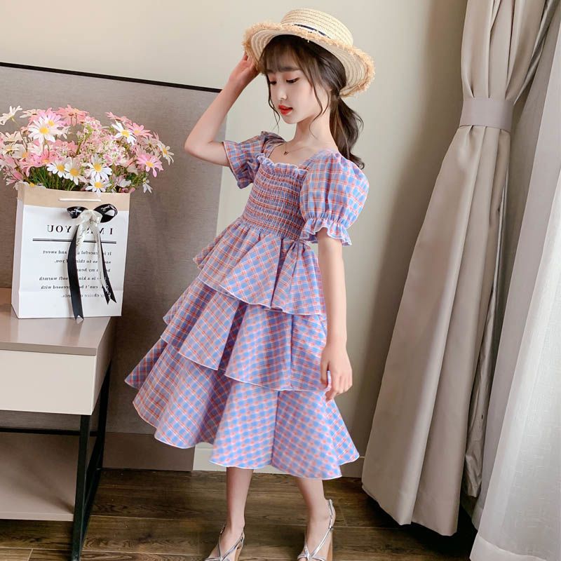 女童蛋糕裙夏图片