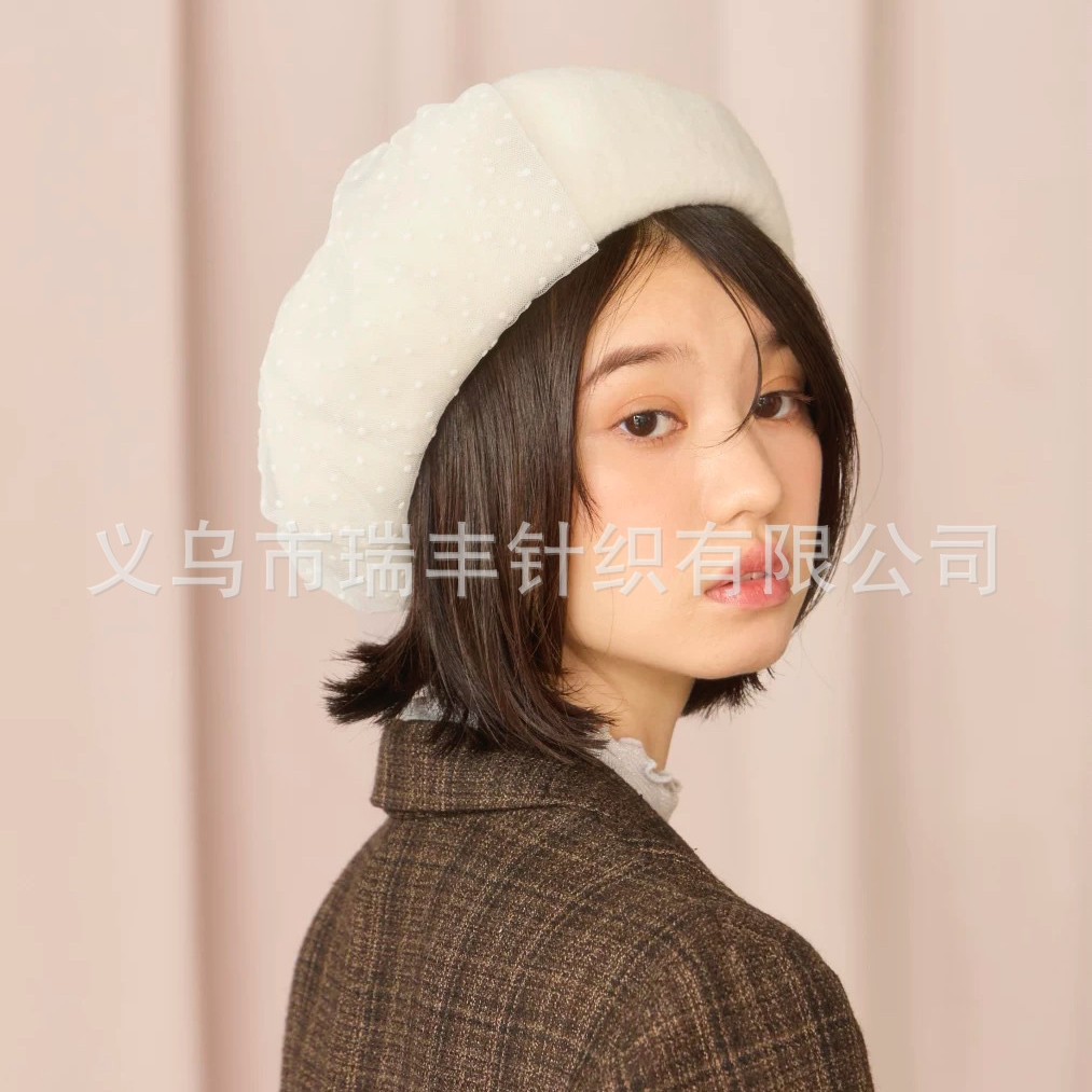 日本直邮代购override纯色毛绒帽243-020233-阿里巴巴