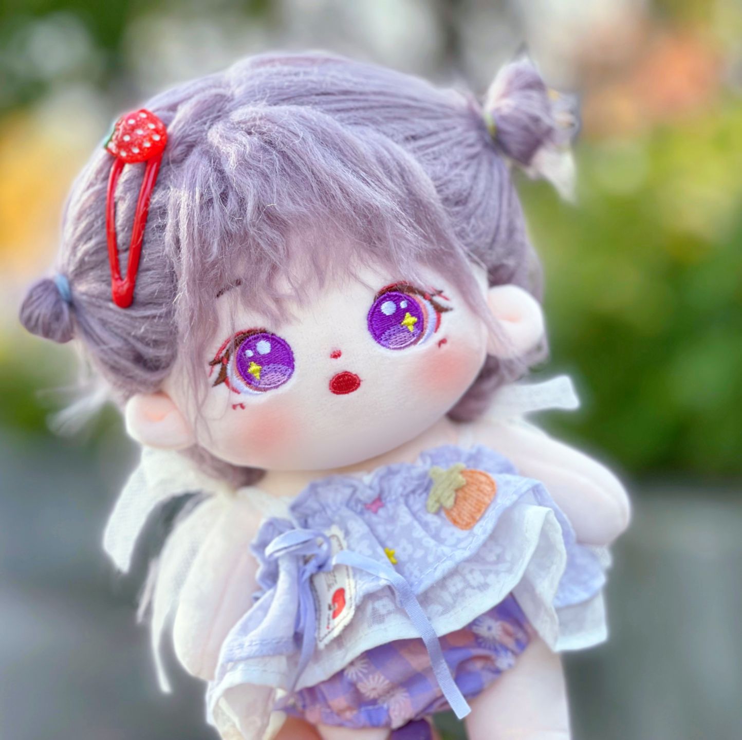 0成交35个炸毛棉花娃娃杨紫明星玩偶20cm人行公仔女孩布娃娃￥53.