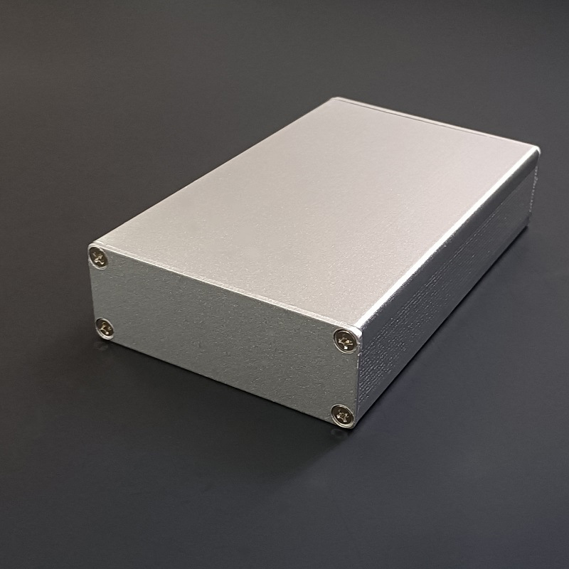 现货64*24铝合金壳体数据终端外壳 锂电池铝盒手持设备铝壳8008ab