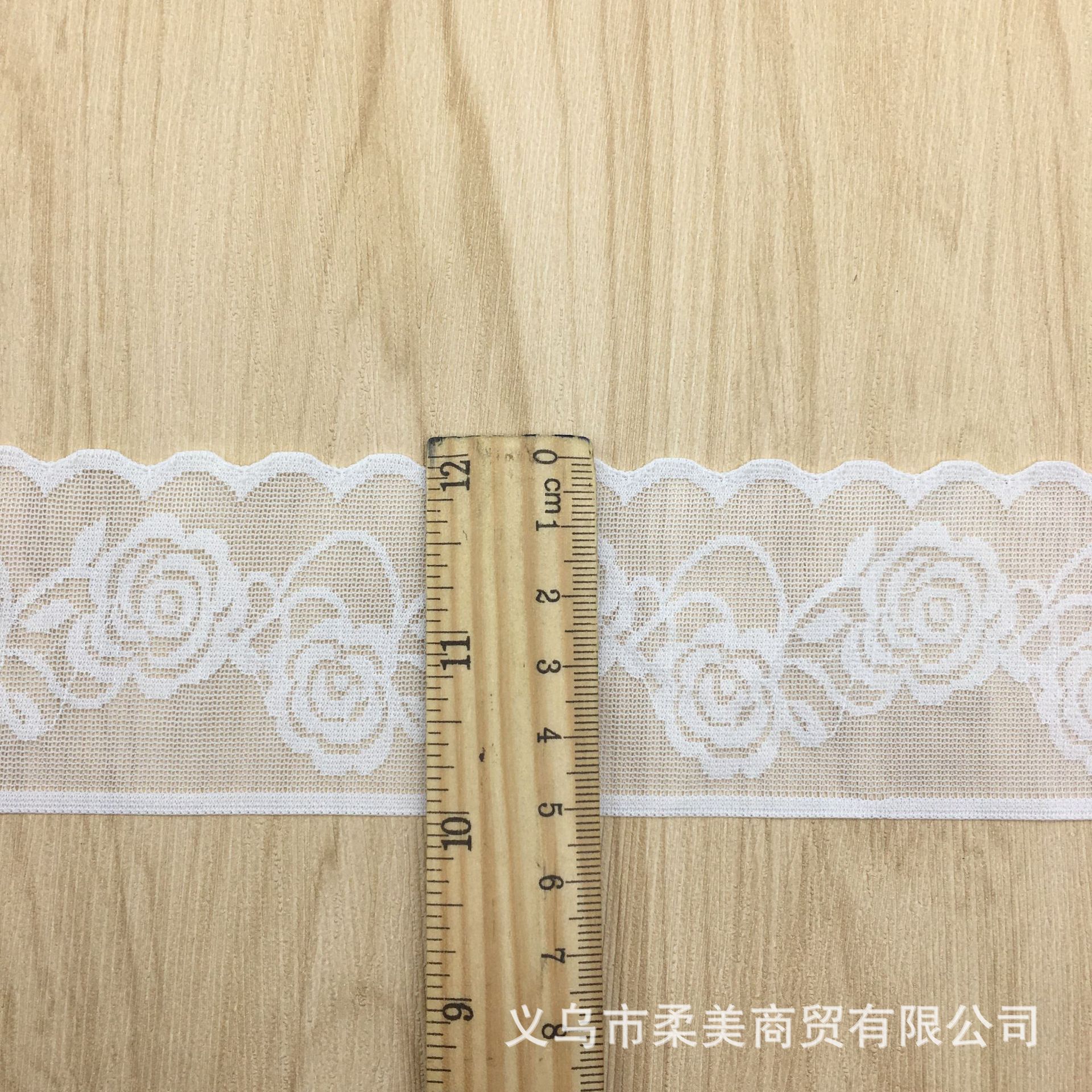 锦氨蕾丝花边 5cm弹力玫瑰花花边 内衣裙摆手套袜子箱包辅料
