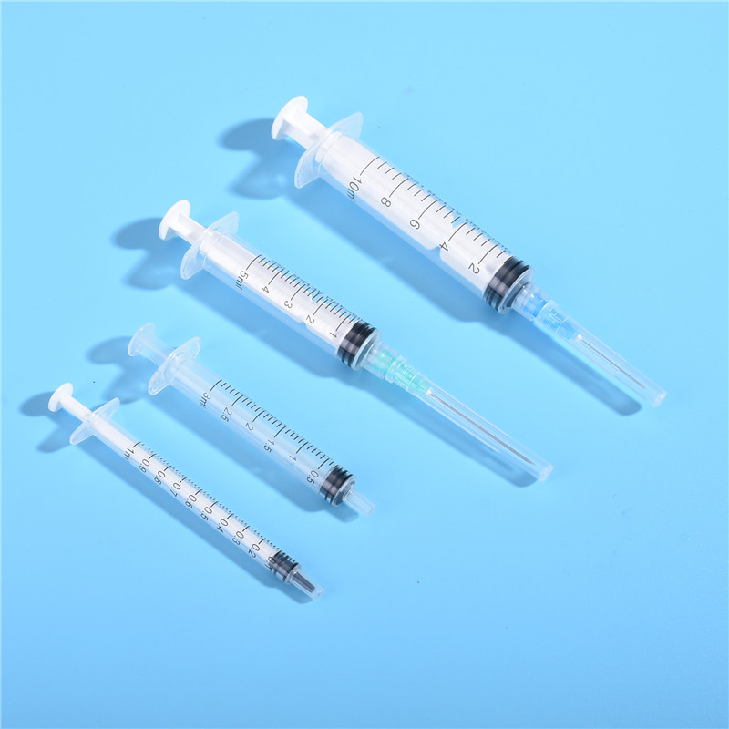 外贸一次性注射器螺口直口0.