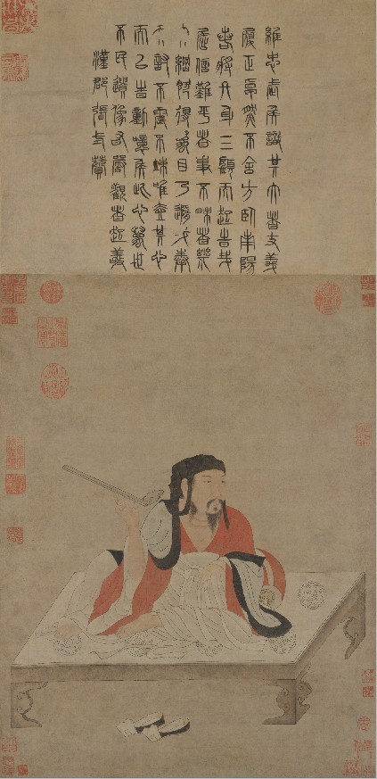 元代人物画代表人物图片