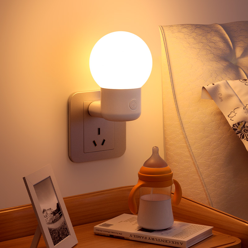 149c新款人工智能语音控制小夜灯卧室家用床头睡眠口令开关声控感