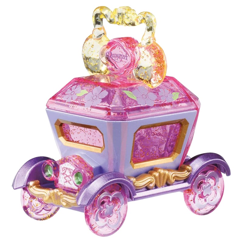 多美卡宝石之路方形南瓜车长发公主冰雪奇缘艾莎安娜公主合金车