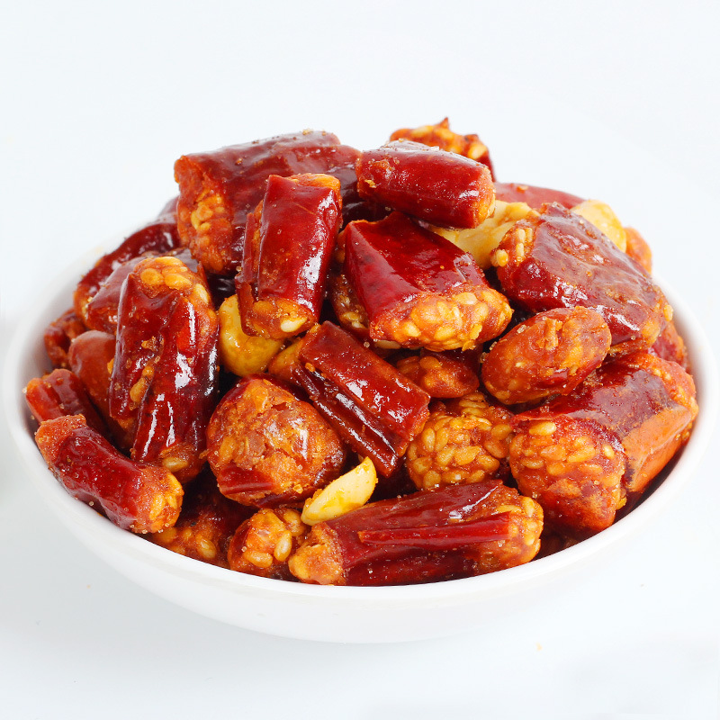 重庆特产友军香脆椒400gx2袋磁器口特色零食小吃辣椒湖南辣下酒菜