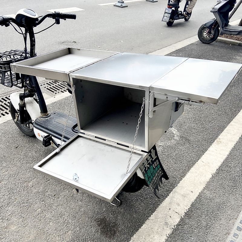 夜市不锈钢摆摊箱子电动车电瓶车可折叠后备尾箱网红摆摊-阿里巴巴
