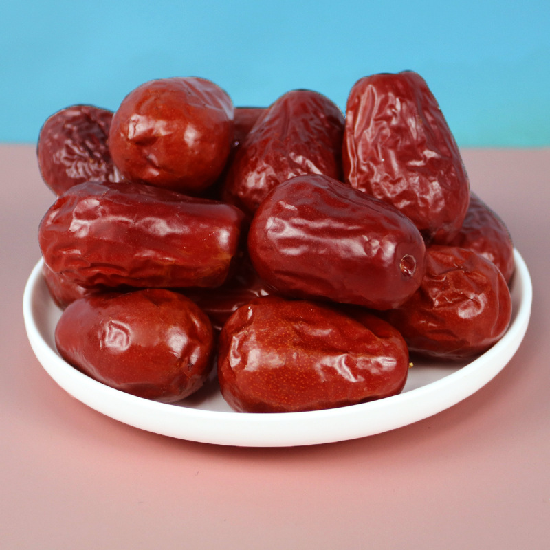 新疆和田大枣骏枣大红枣2500g新货枣子干货孕妇零食煮粥泡茶泡水