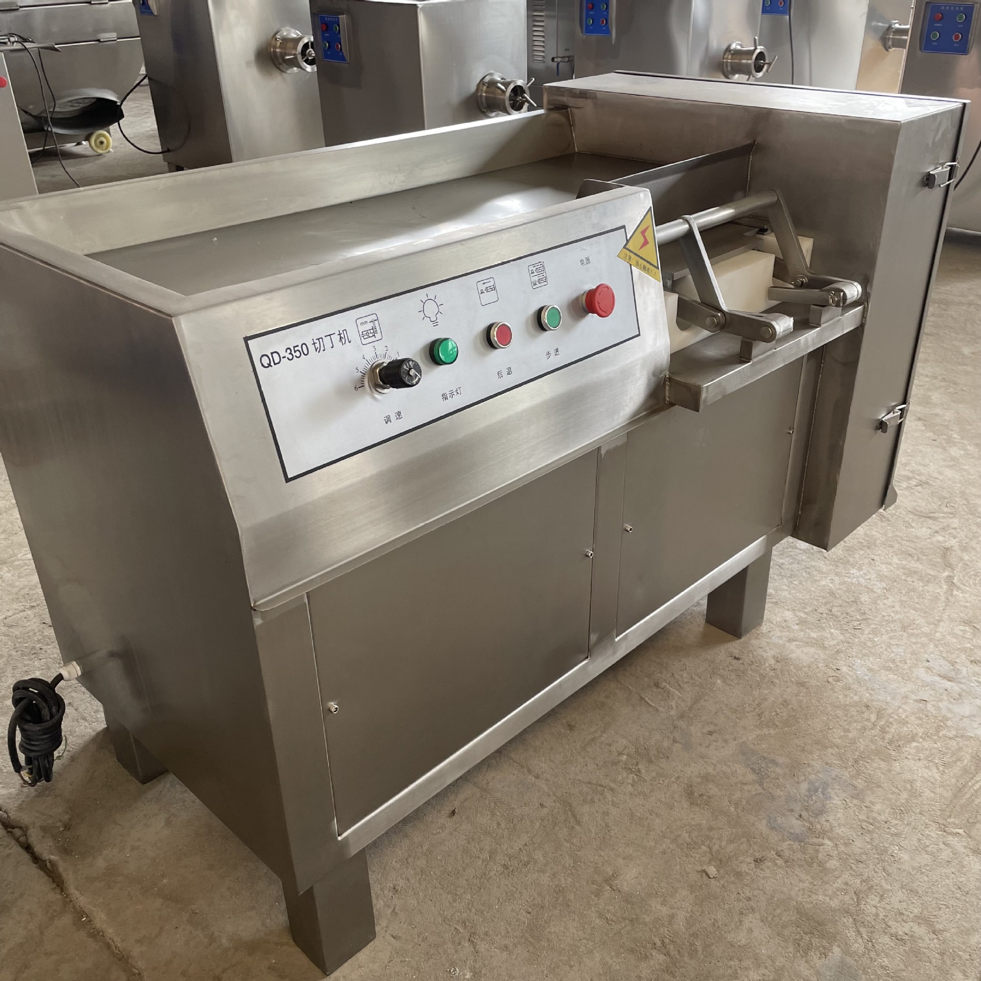 商用不锈钢肉类切丁机 全自动冷冻肉切丁 腊肠牛肉猪肉羊肉切块机