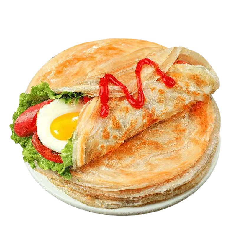 手抓饼批发家庭装葱油饼早餐半成品懒人煎饼鸡蛋灌饼皮源工厂包邮