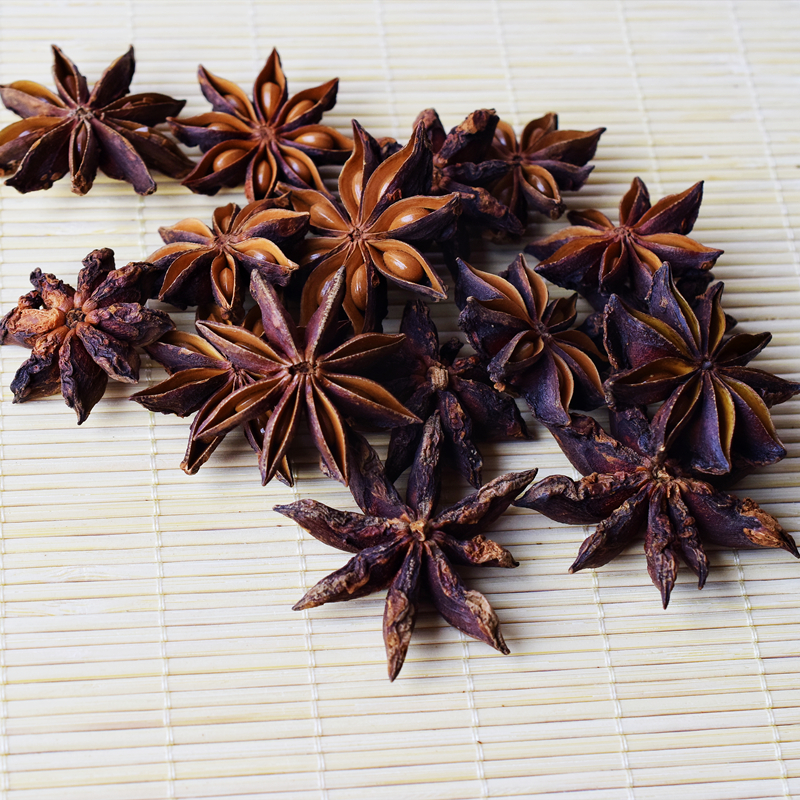 八角大料全干货纯干无硫水烫果广西梧州防城大茴香500克乡料大叔