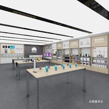 新款华为3.67体验台中岛展示桌笔记本配件柜收银台手机靠墙高矮柜