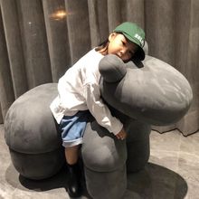 网红小马凳创意动物座椅摆件卡通座椅儿童大人椅子换鞋凳乔迁礼品