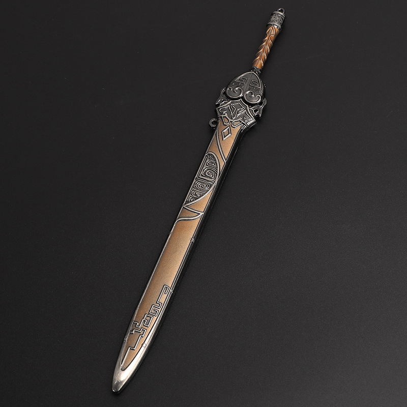 专业加工锌合金游戏动漫周边武器模型摆件 金属玩具剑兵器定制