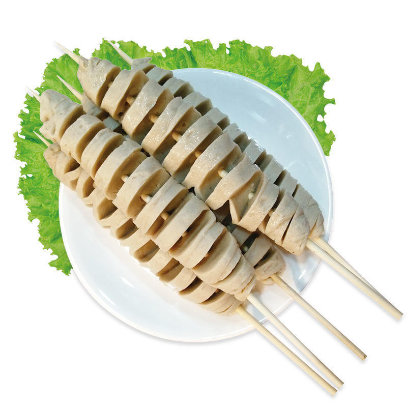 烤面筋批发60串速冻面筋串烧串油炸大面1串约30g半成品一件代发