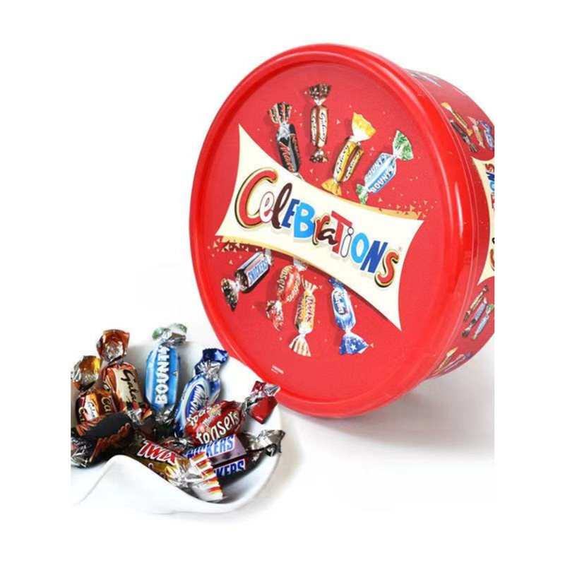 进口mars玛氏大脸盆什锦巧克力650g礼盒花街吉百利英雄喜糖