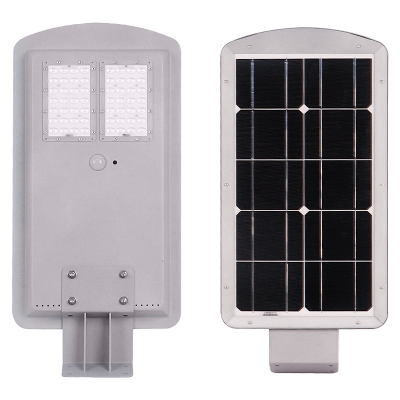Cross-Border Outdoor Led Courtyard Street Lamp 20w30w Induction Intelligent New Countryside Integrated Solar Street Lamp Manufacturer