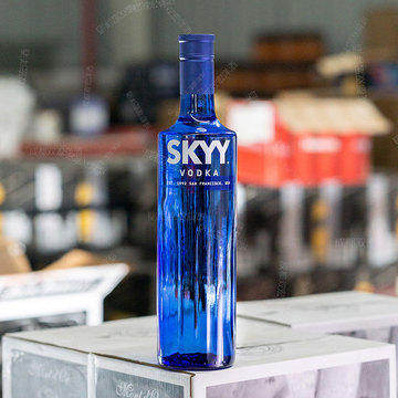 深蓝/蓝天skyy 伏特加原味750ml 美国 调酒基酒正品行货-阿里巴巴