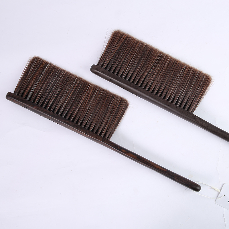 Door Frame Bed-Sweeping Brush Brush Solid Wood Soft Hair Bed-Sweeping Brush Broom Household Anti-Static Dusting Brush Bedroom Bed-Sweeping Brush Brush 0678