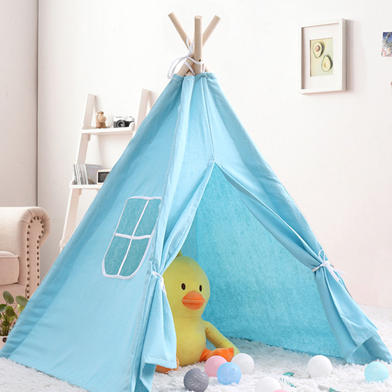 Children's Tent Indian Indoor Tent Kids' Playhouse Princess Toy House Fabric Small House Baby Gift