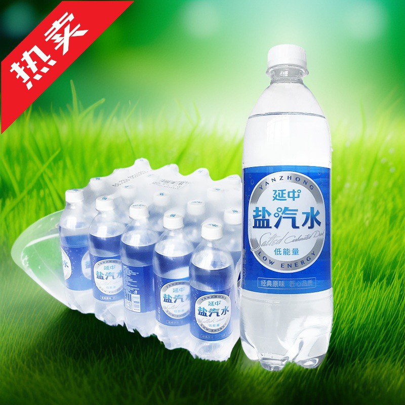 上海盐低热量600ml*20瓶整箱汽水汽水防暑降温咸汽水饮料特产